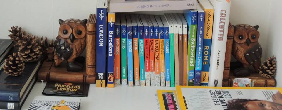Travel books, Lonely Planet collection